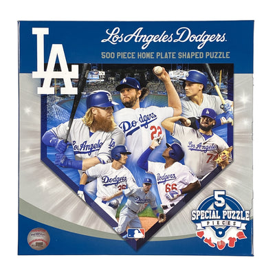 Los Angeles Dodgers 500 Piece Shaped Puzzle    