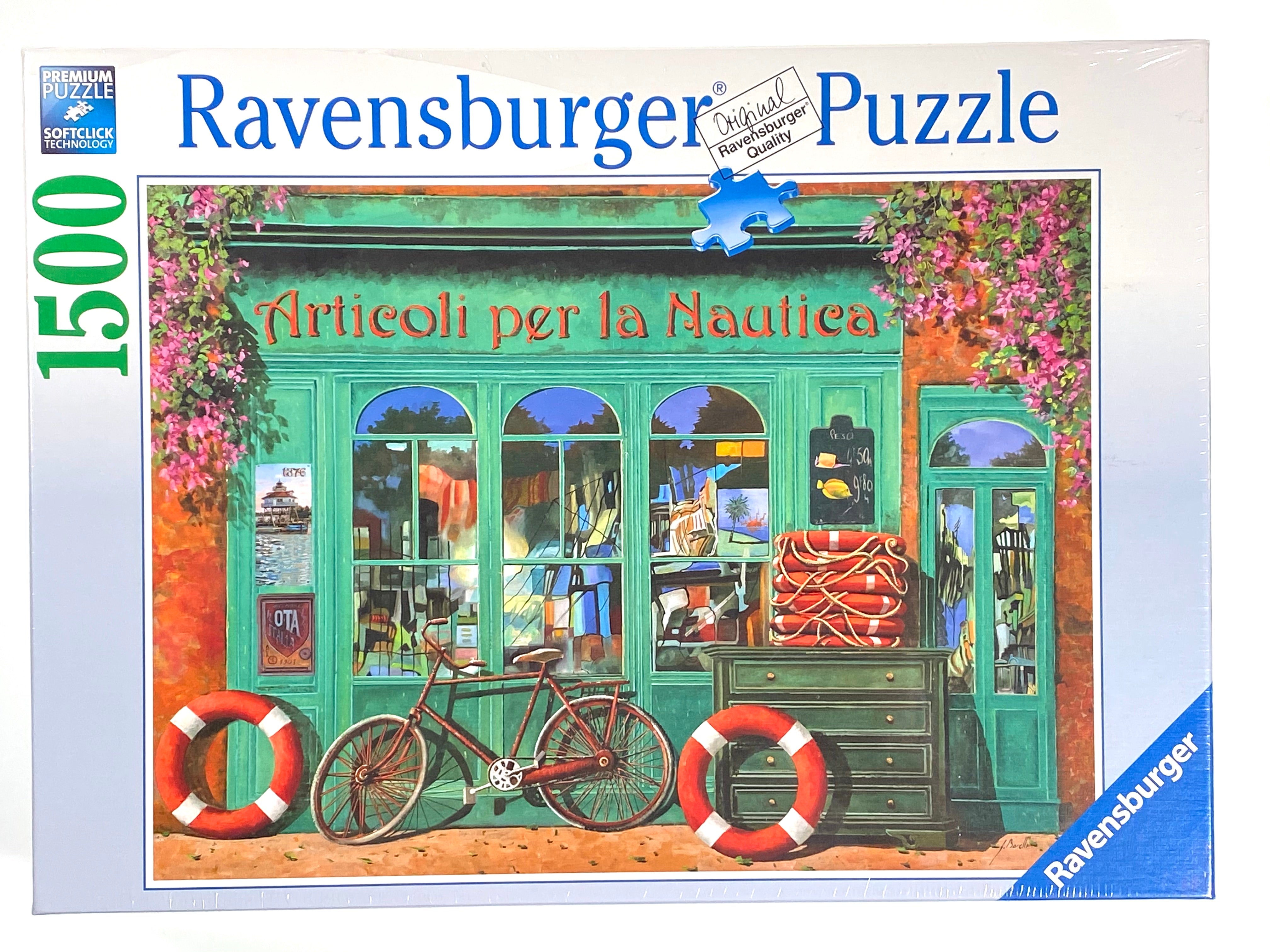 The Red Bicycle 1500 piece puzzle    