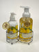 Lemon Basil Handcare Caddy - Lotion and Foaming Hand Soap    