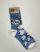 Blue Q Womens Crew Socks - In Loving Memory Of Sleep    
