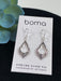 Boma Sterling Silver Bohemian Teardrop Earrings