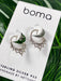 Boma Sterling Silver Petite Bohemian Post Hoop    