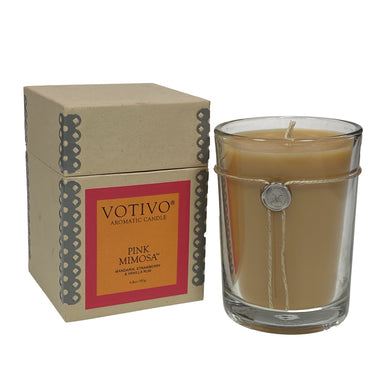 Votivo Aromatic Candle 6.8oz Pink Mimosa    