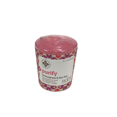 Root Candles Seeking Balance Votive - Purify
