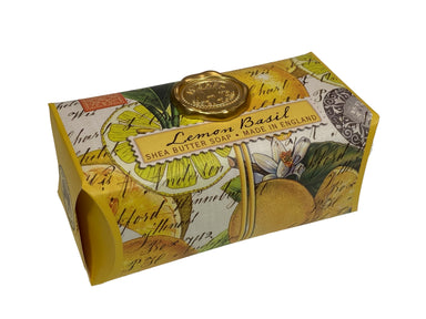 Lemon Basil Large Shea Butter Soap    