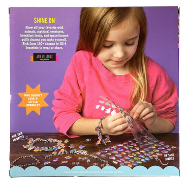 DIY Sparkle Charm Bracelets    