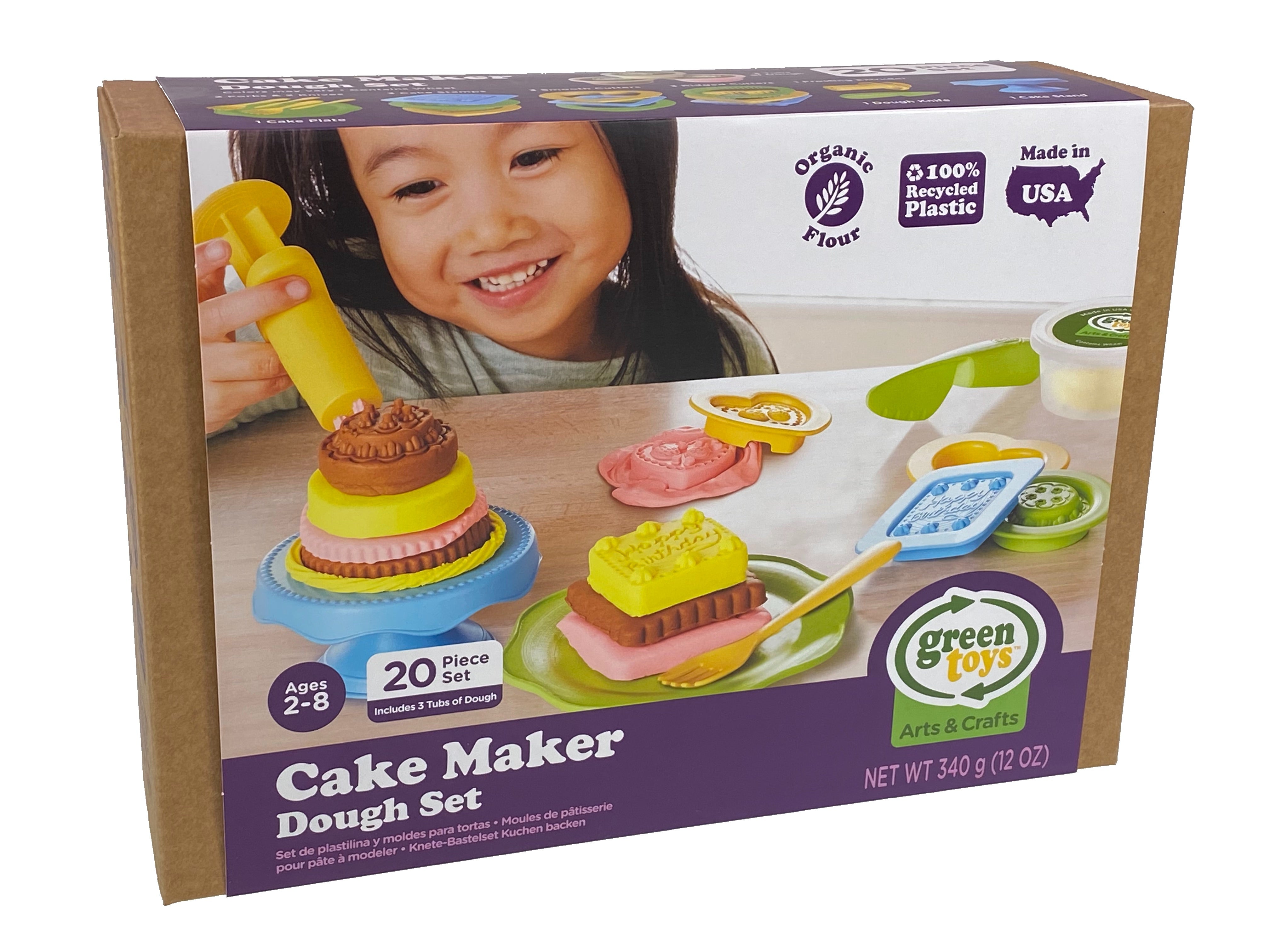 Green Toys - Dough Cake Maker    