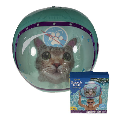 Space Cat Beach Ball    
