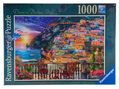 Dinner in Positano 1000 piece puzzle    