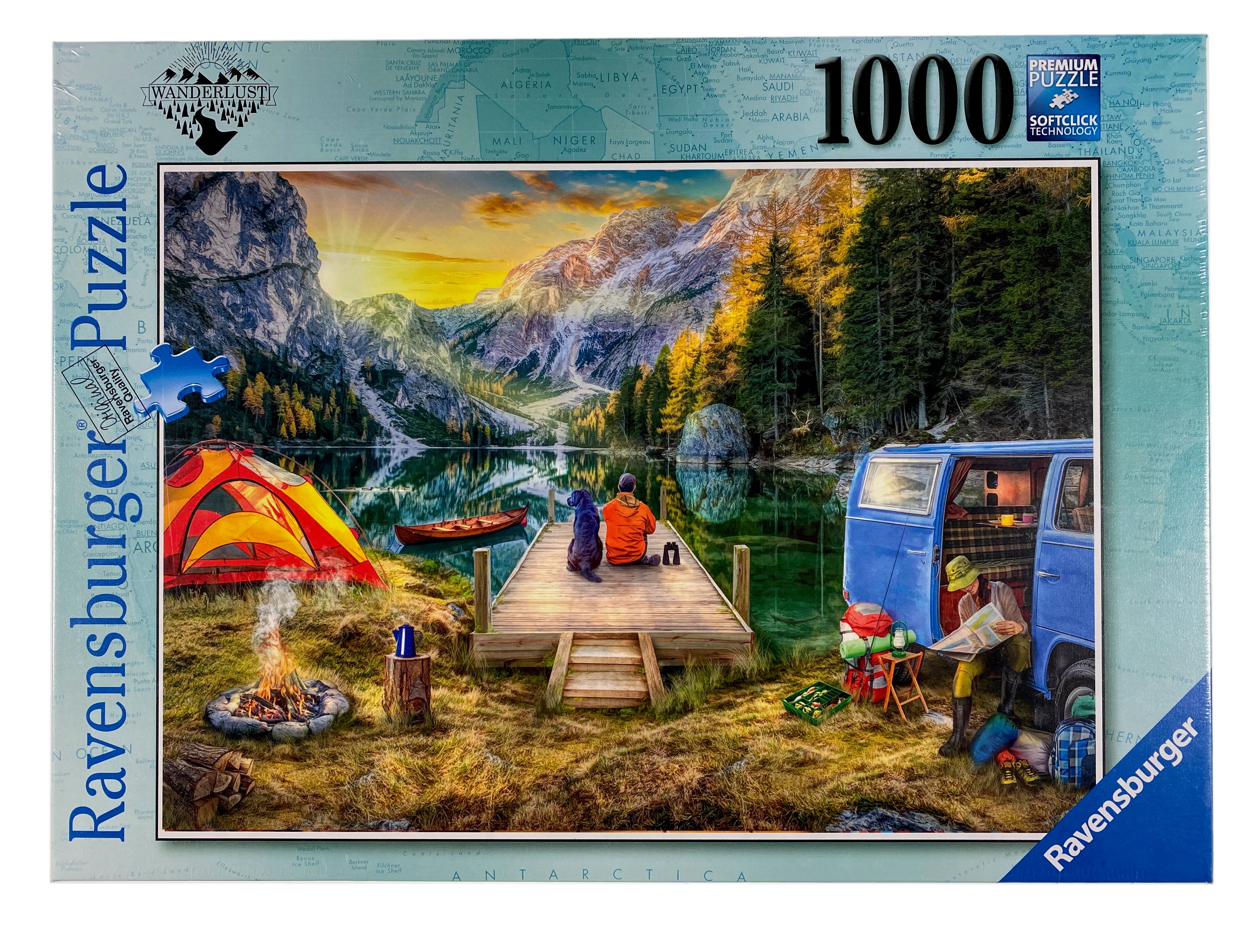 Calm Campsite 1000 Piece Puzzle