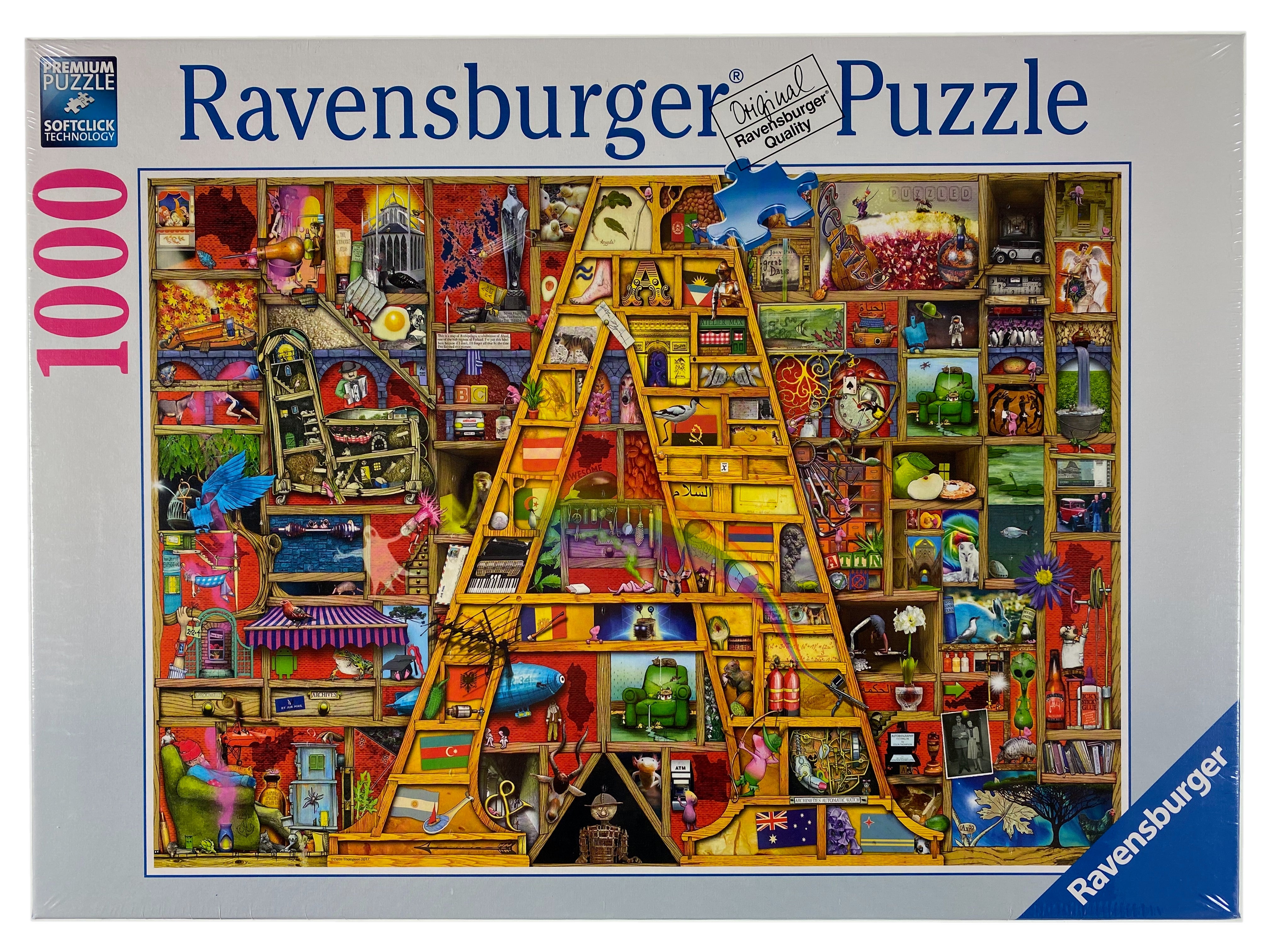Awesome Alphabet "A" 1000 piece puzzle    