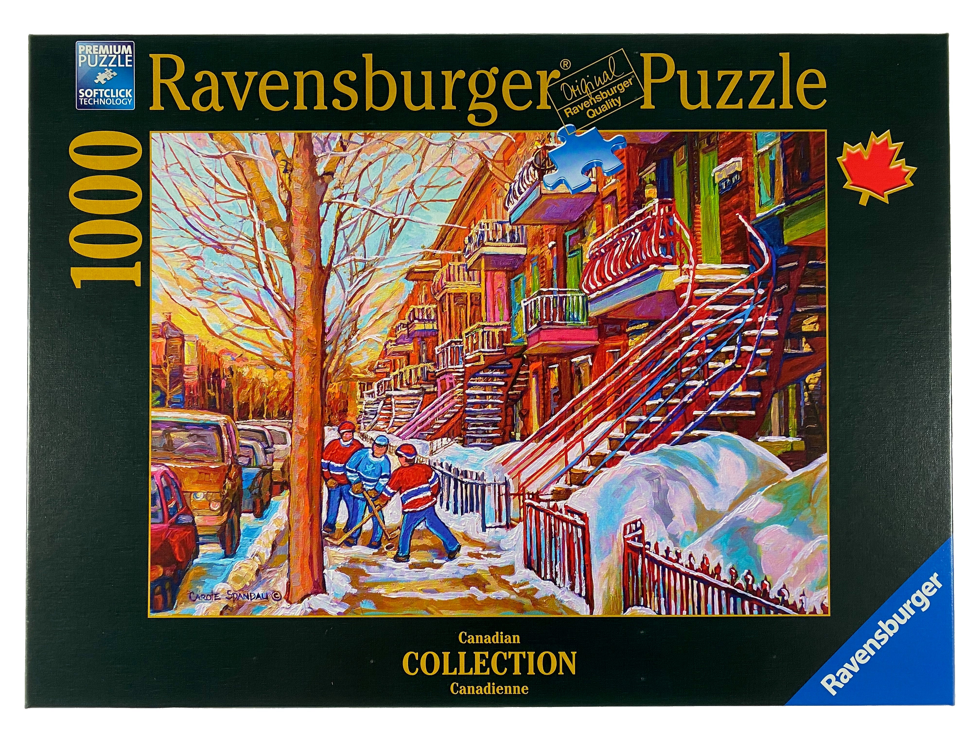 Street Hockey 1000 piece puzzle    
