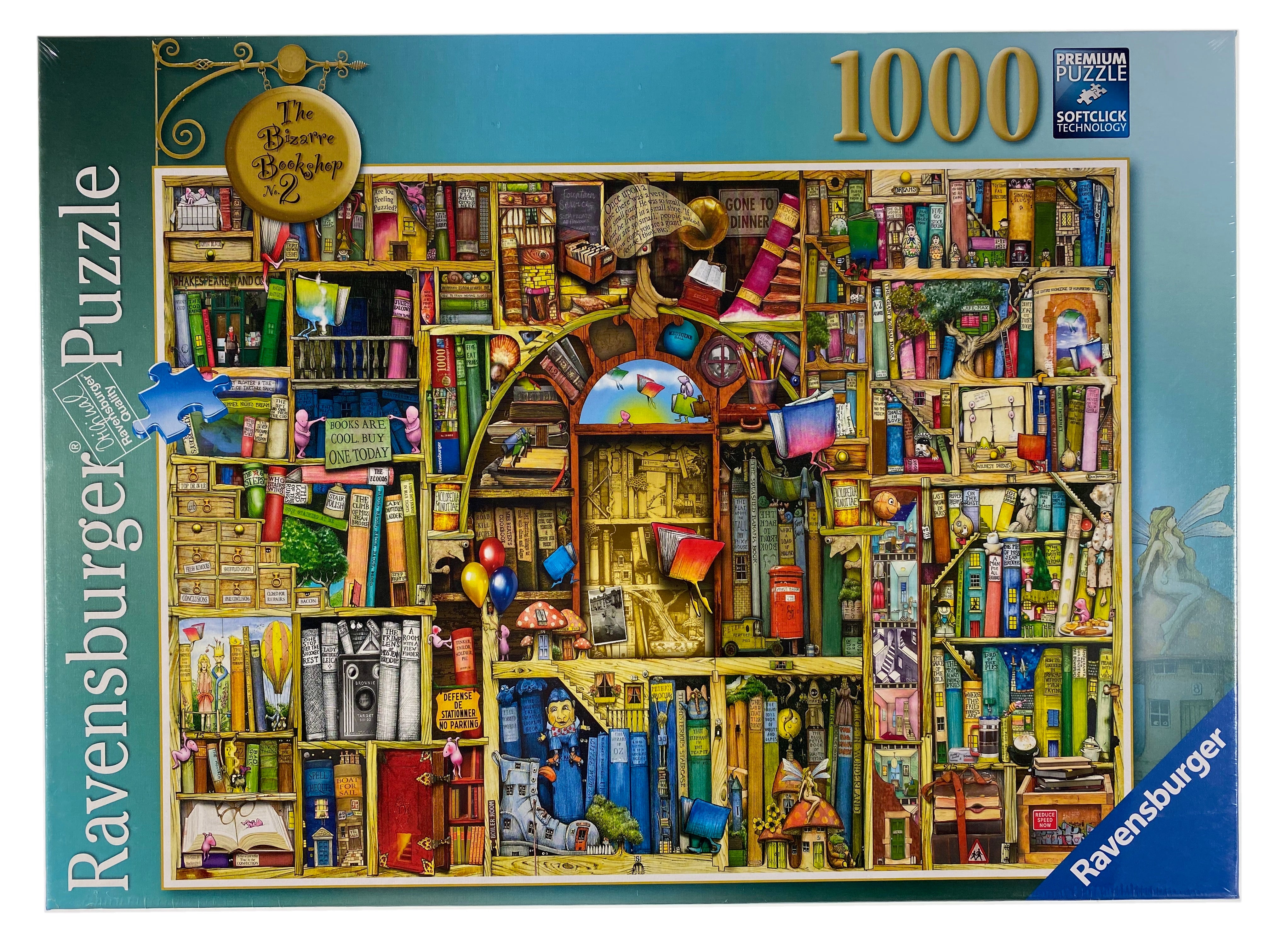 Bizarre Bookshop 2 1000 Piece Puzzle