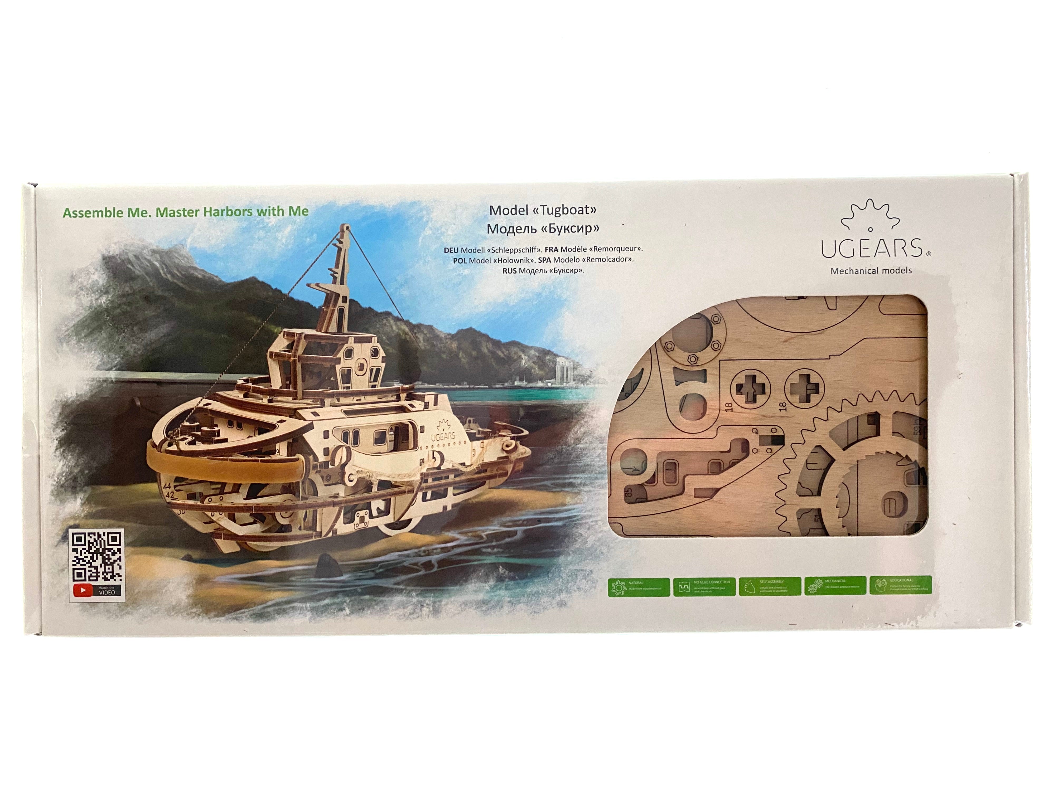 UGears Tugboat    