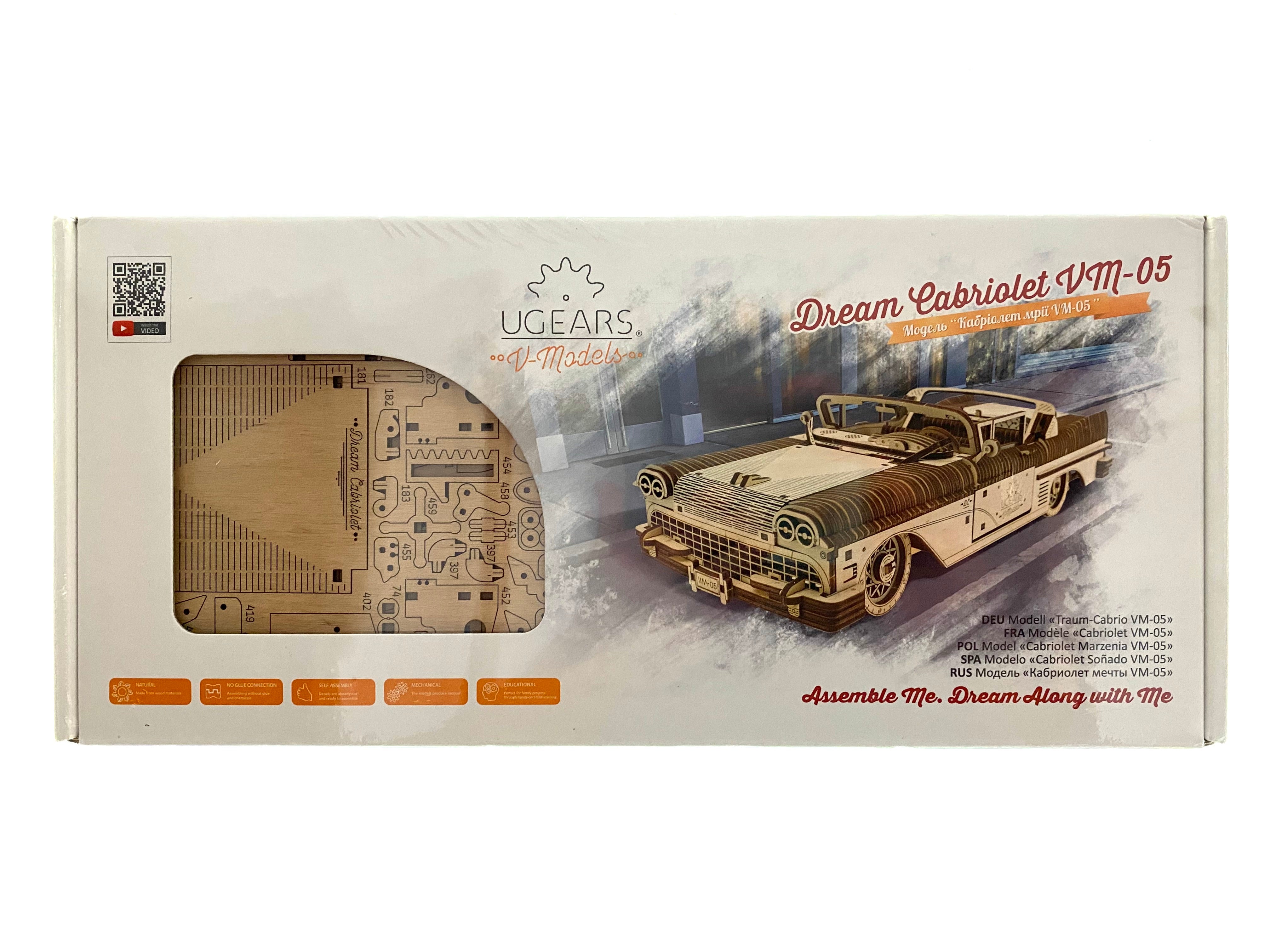UGears Dream Cabriolet VM-05    
