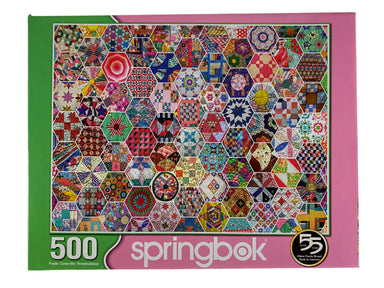 Crazy Quilts 500 Piece Puzzle
