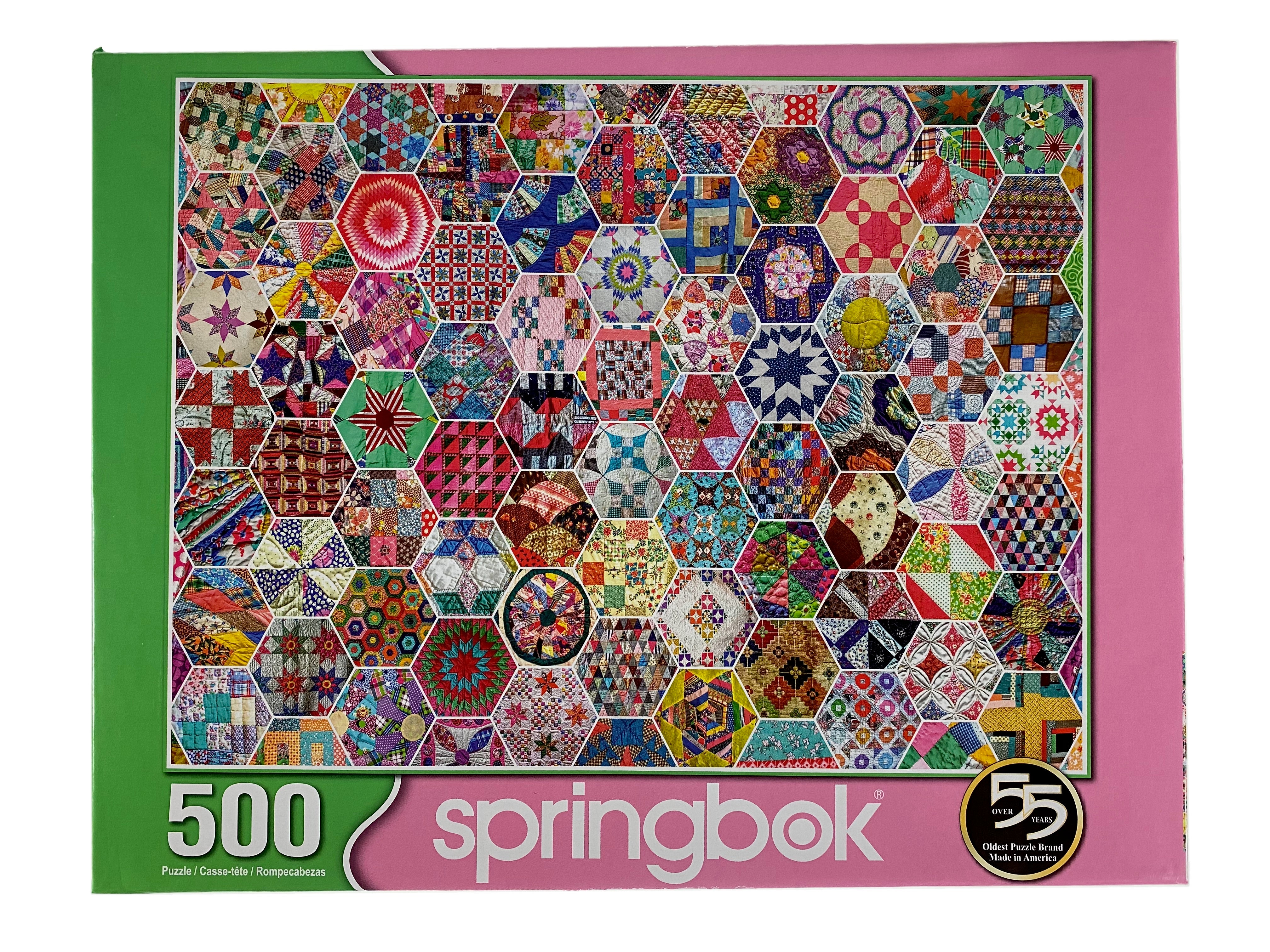 Crazy Quilts 500 Piece Puzzle