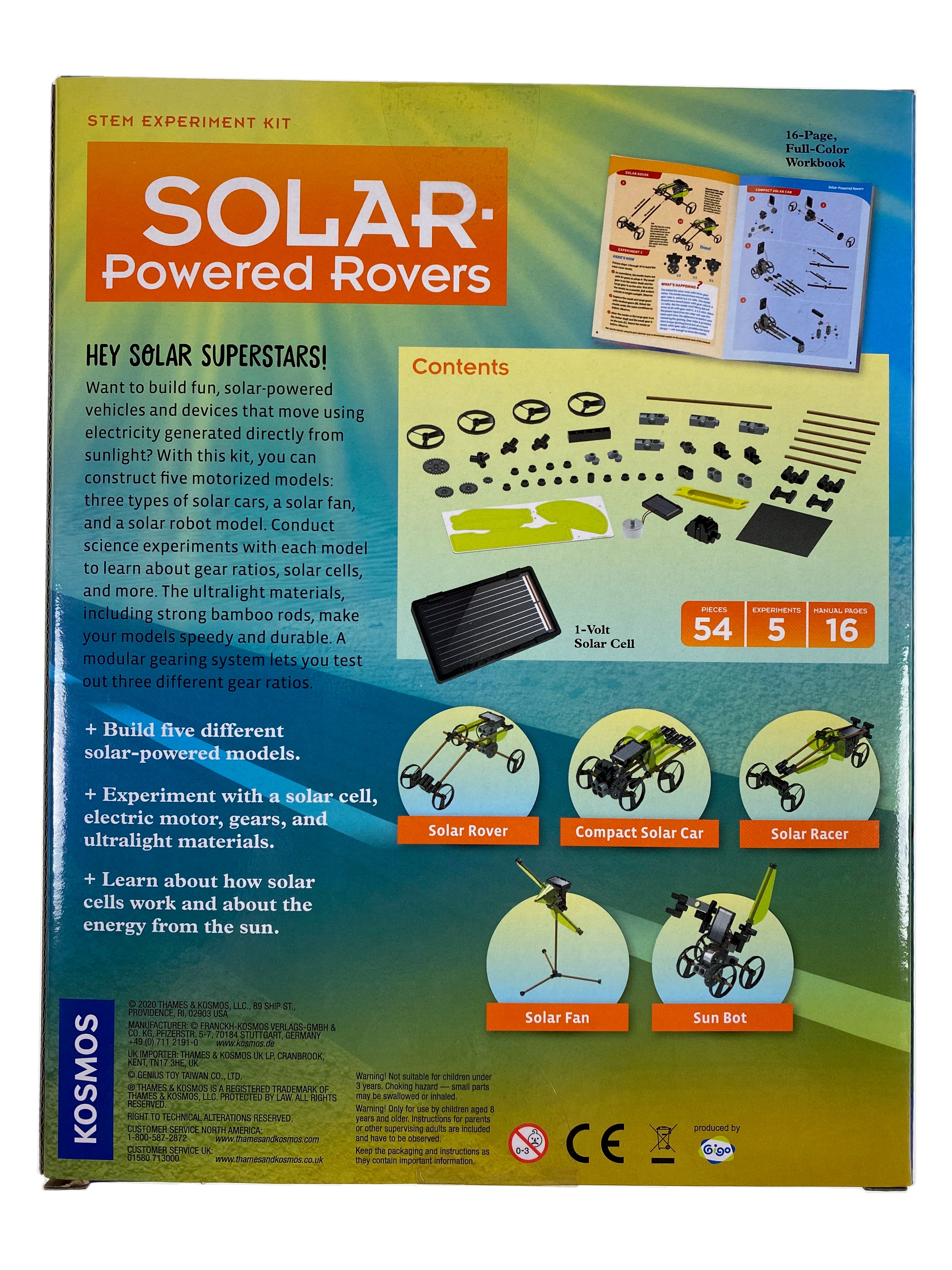 Solar Powered Rovers 5 in 1 Models    
