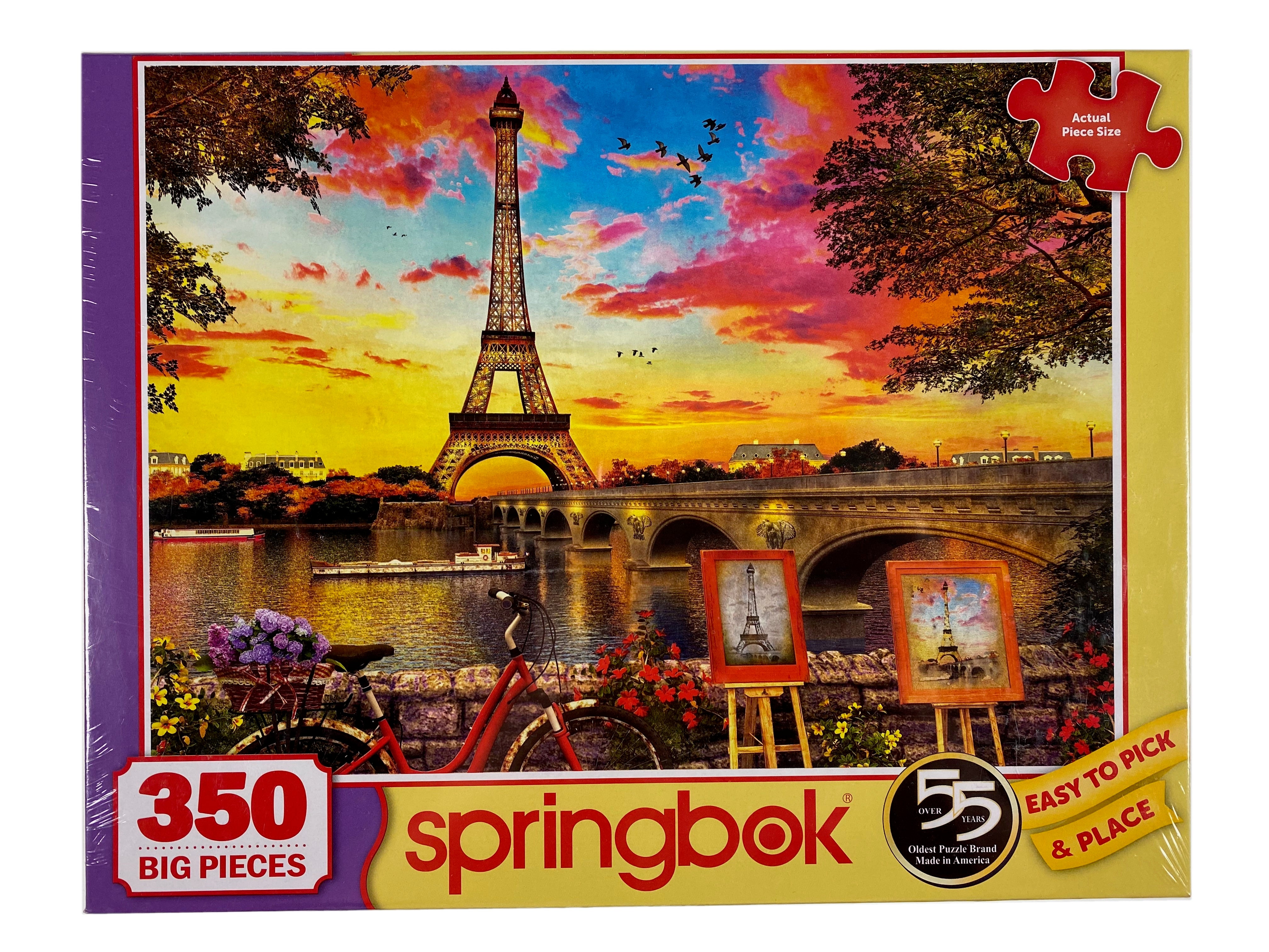 Paris Sunset 350 piece puzzle