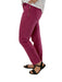 Ethyl Raspberry Pant With Hip Pocket Zipper Detail    