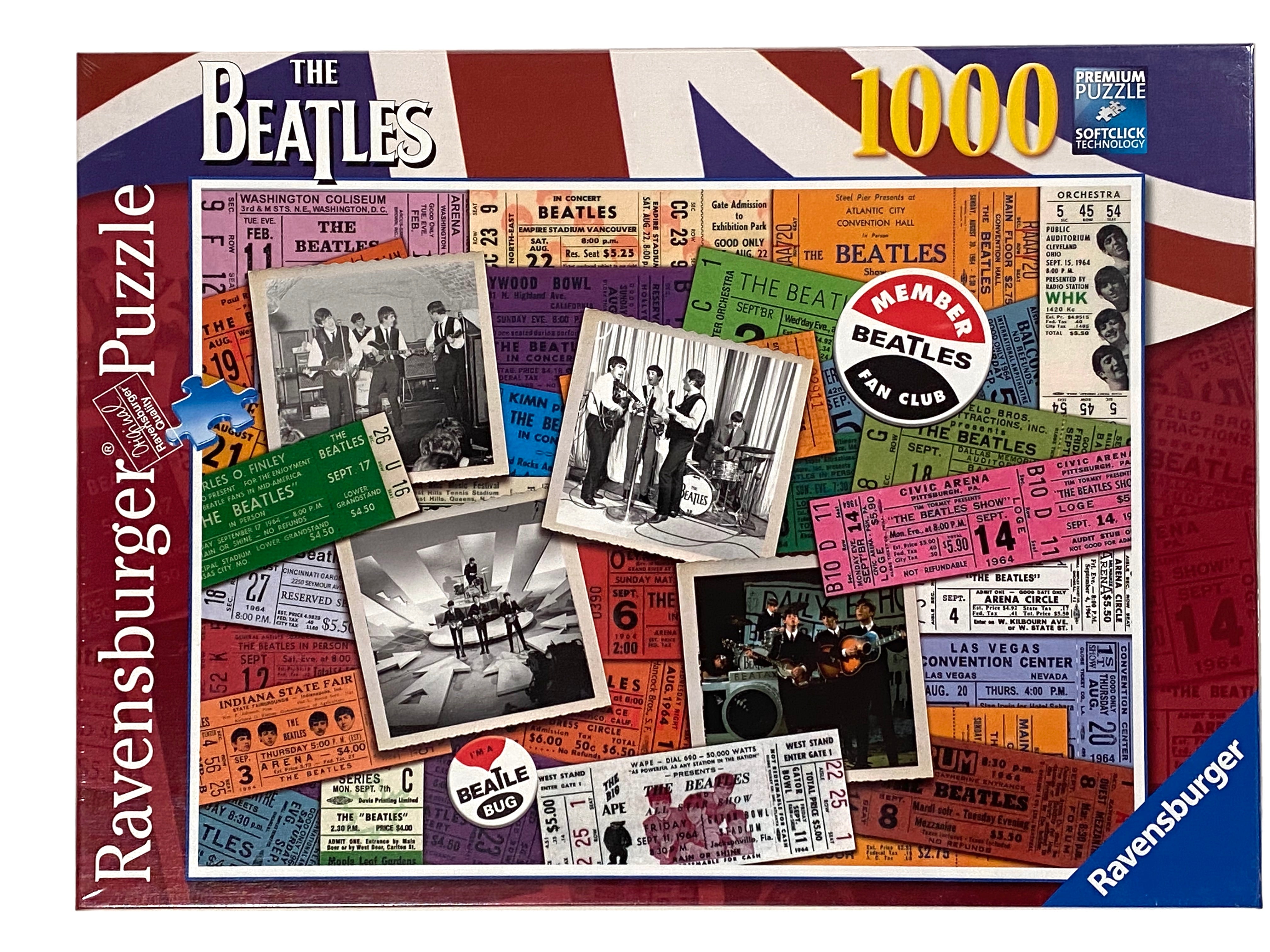 Beatles Tickets 1000 piece puzzle    