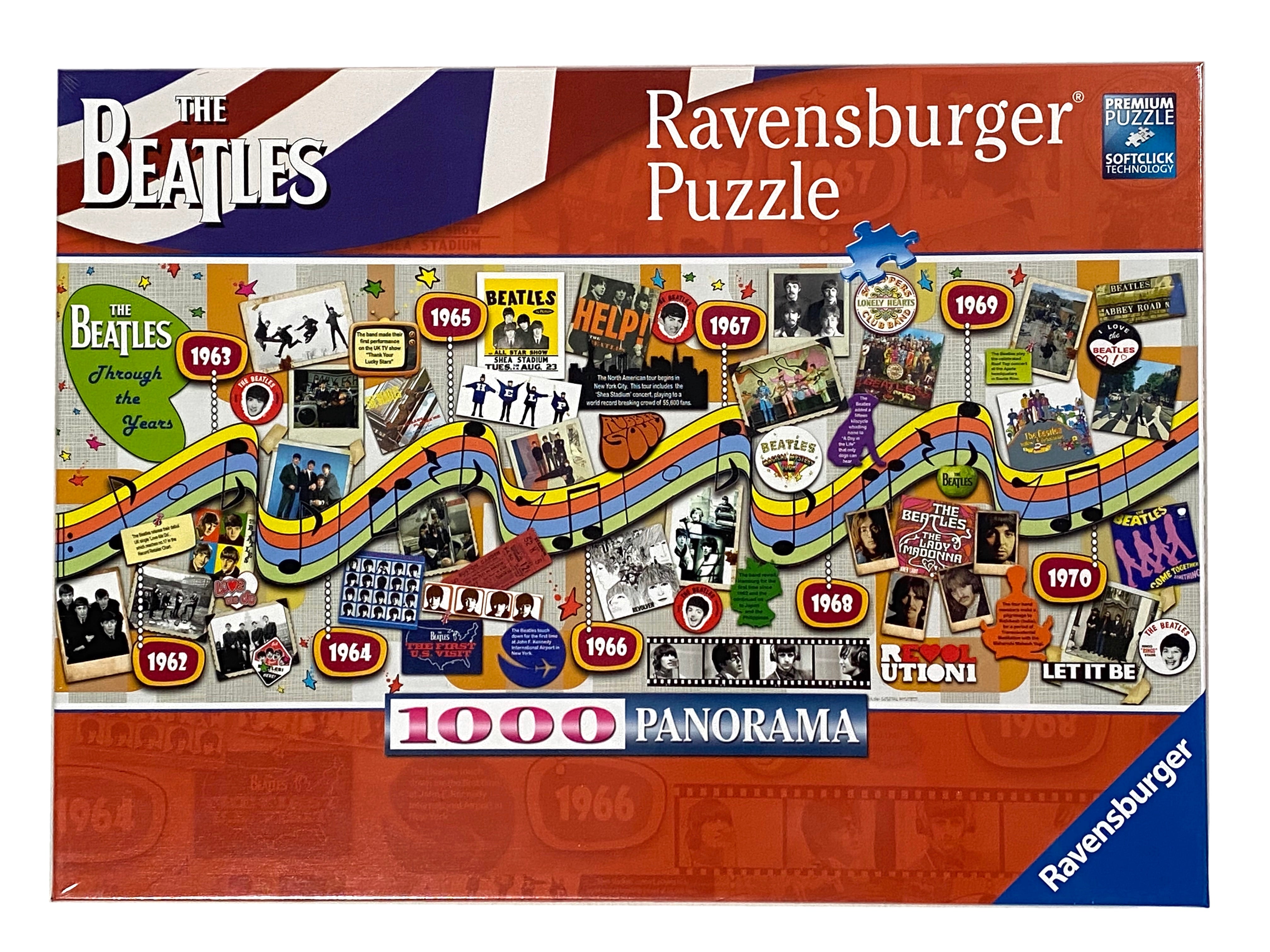 Beatles Through the Years 1000 piece puzzle    