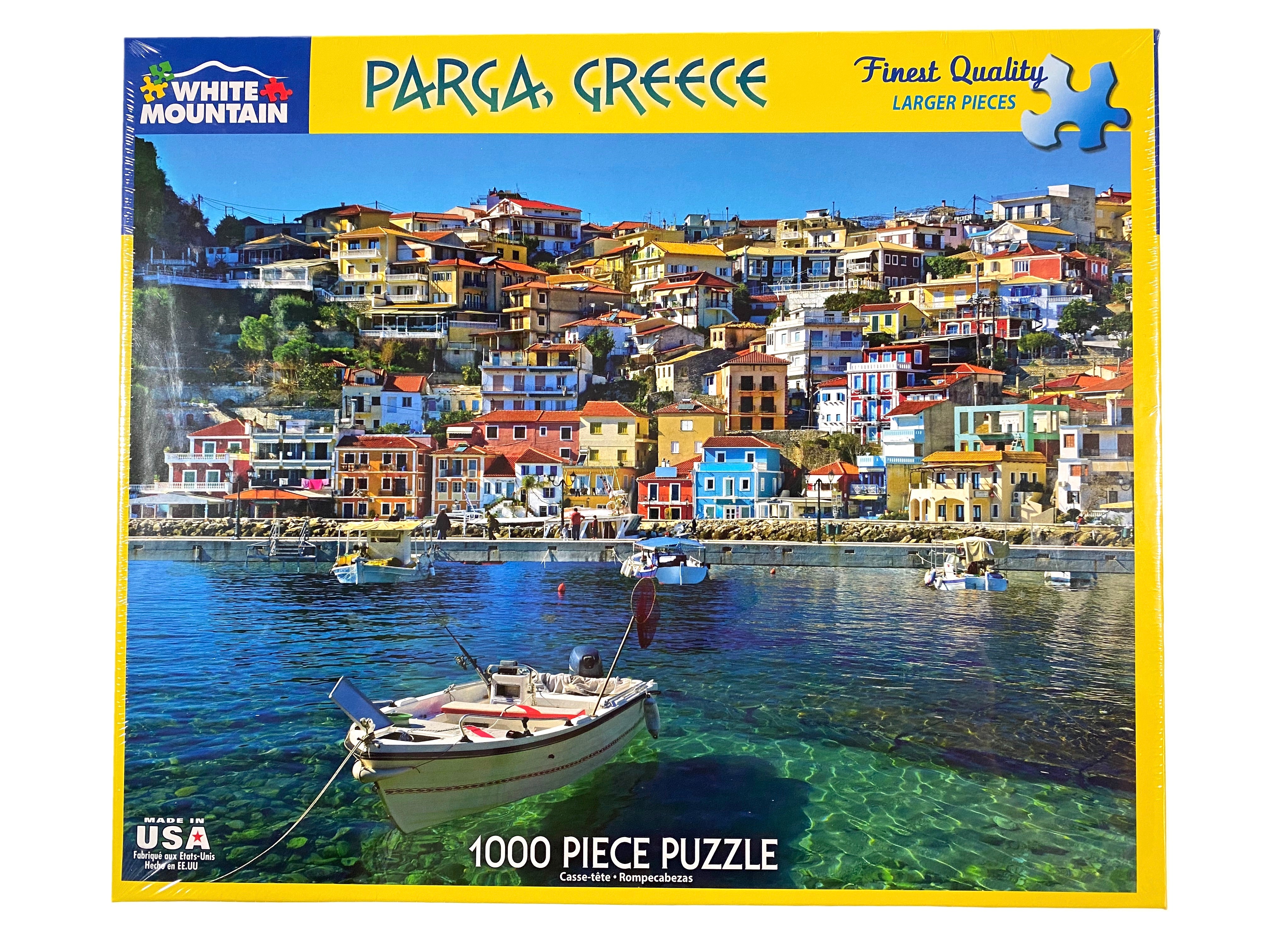Parga, Greece 1000 piece puzzle    
