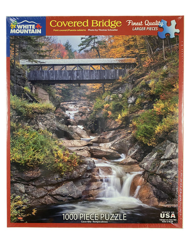 Covered Bridge 1000 Piece Puzzle    