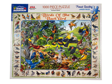 Birds of the Backyard 1000 piece puzzle    