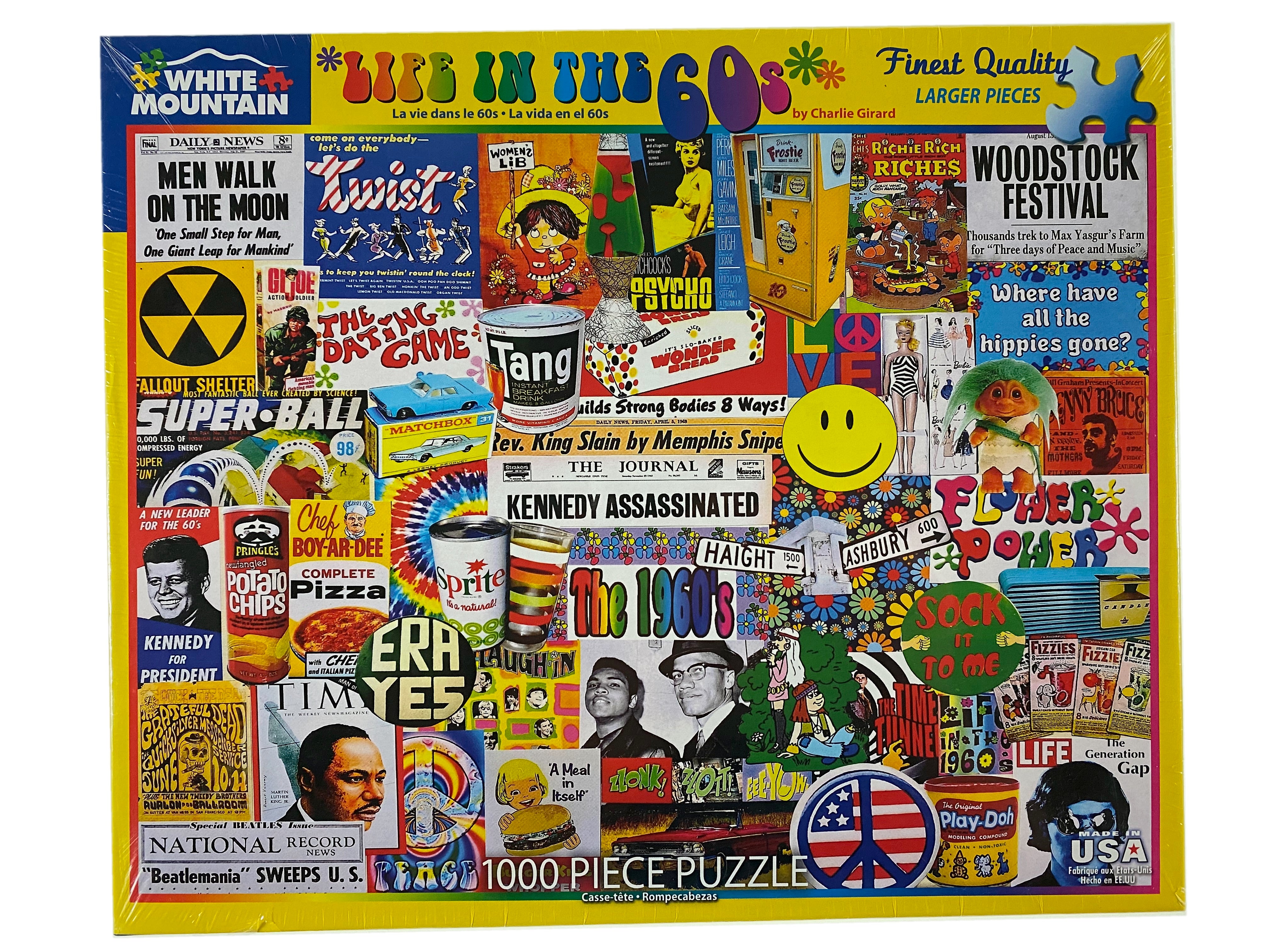Life in the 60's 1000 piece puzzle    