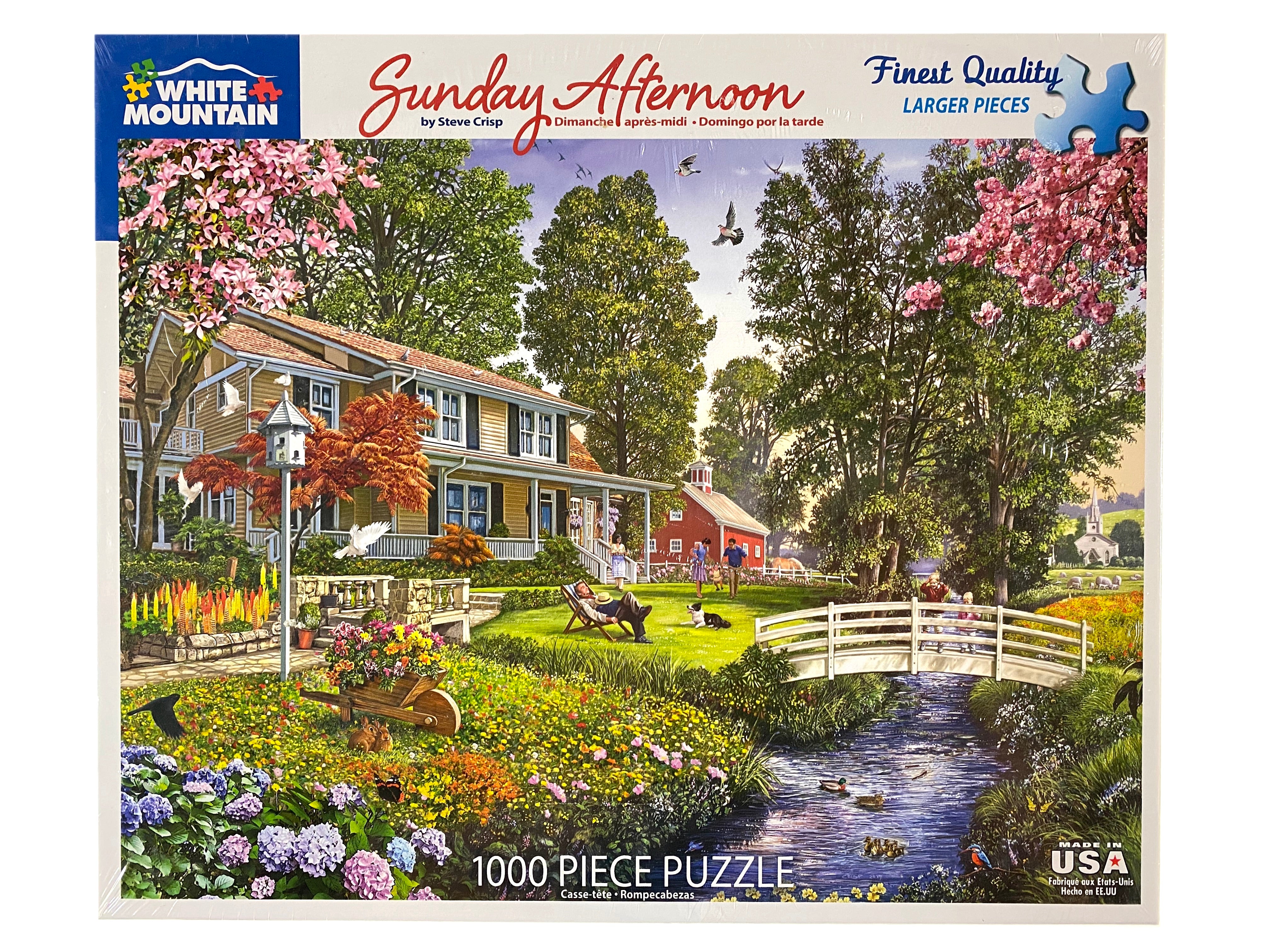 Sunday Afternoon 1000 piece puzzle    