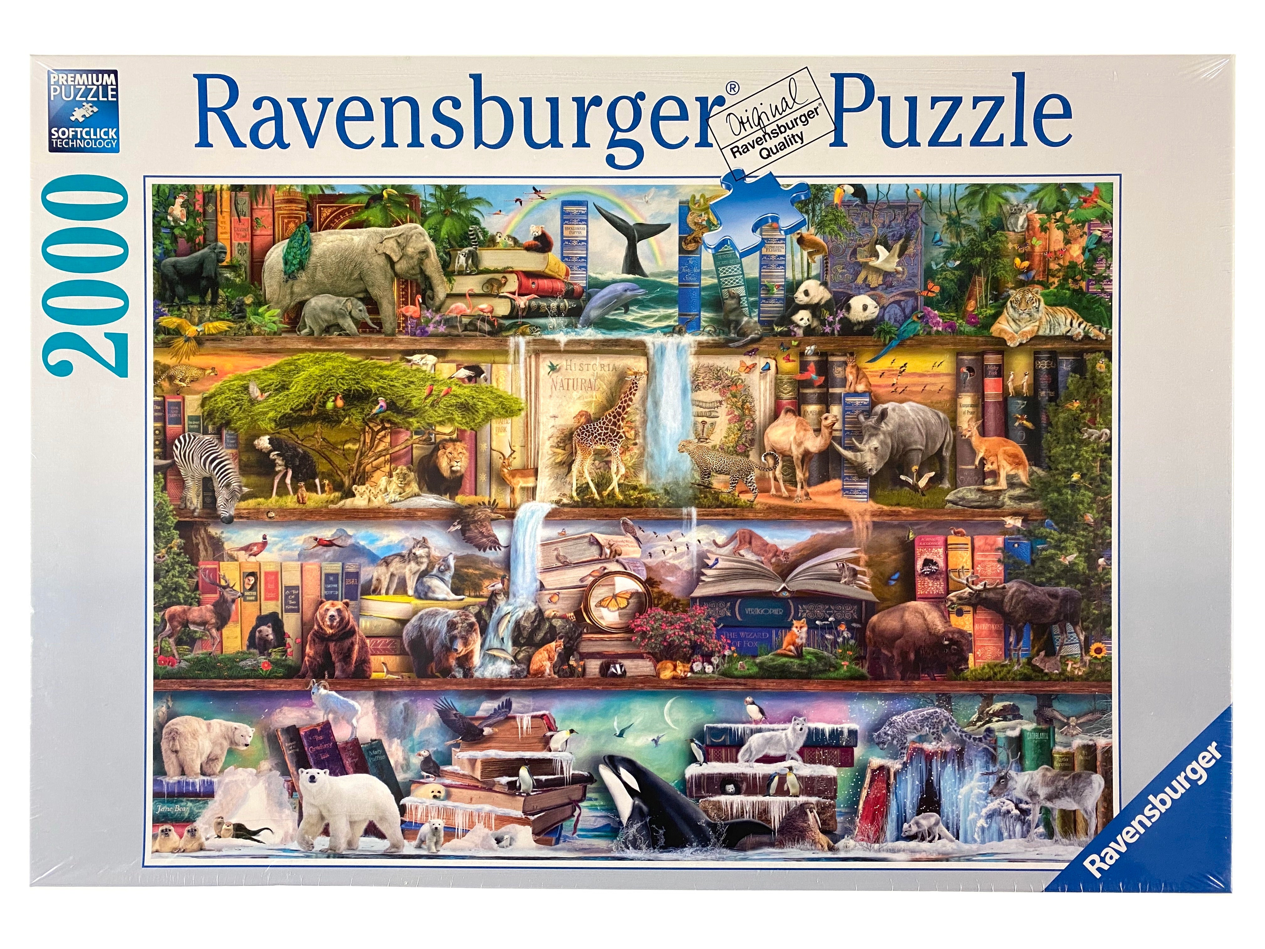 Wild Kingdom Shelves 2000 Piece Puzzle    