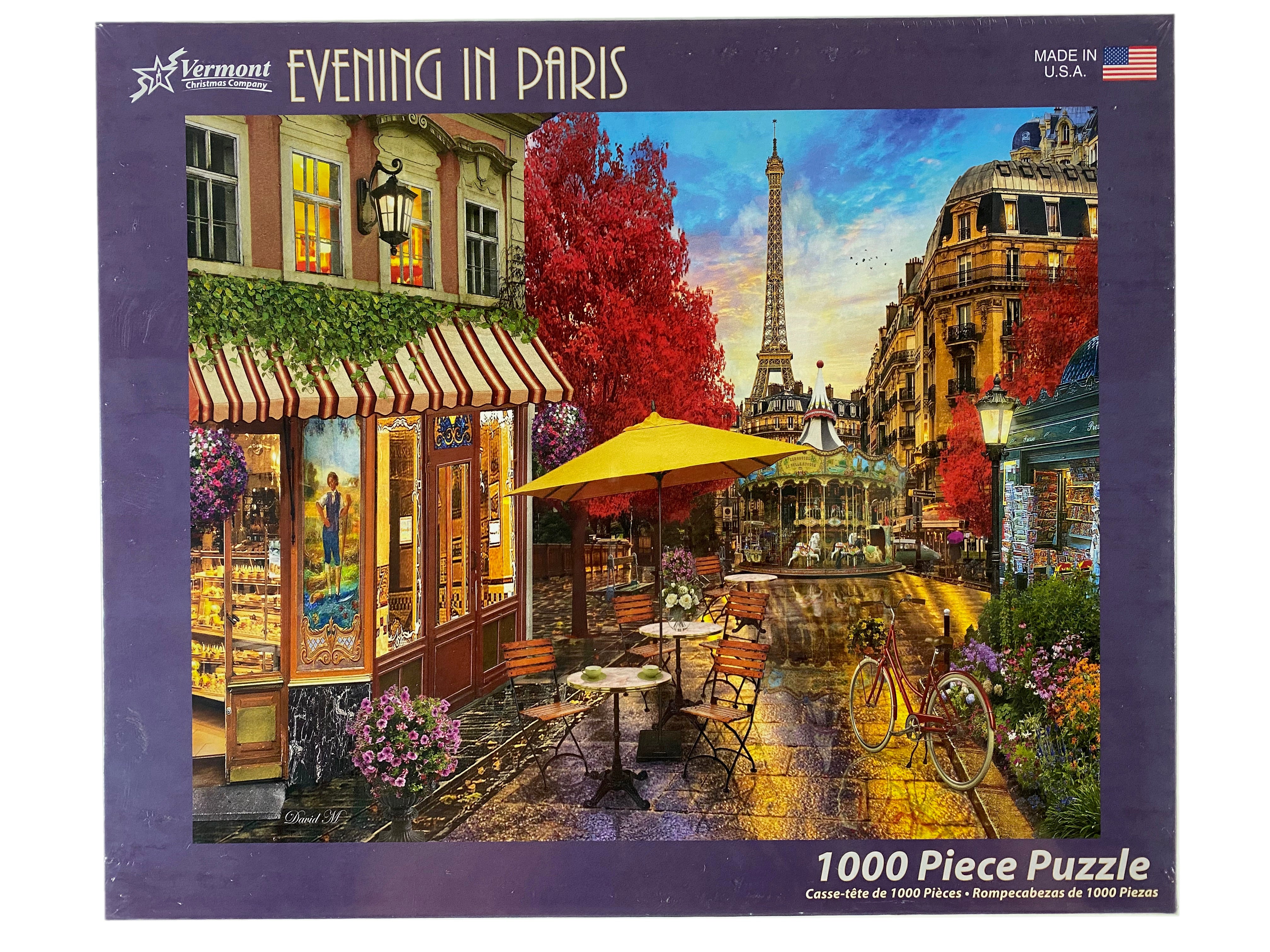 Evening In Paris 1000 Piece Puzzle    