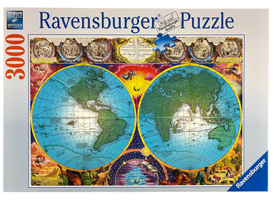 Antique Map 3000 Piece Puzzle    