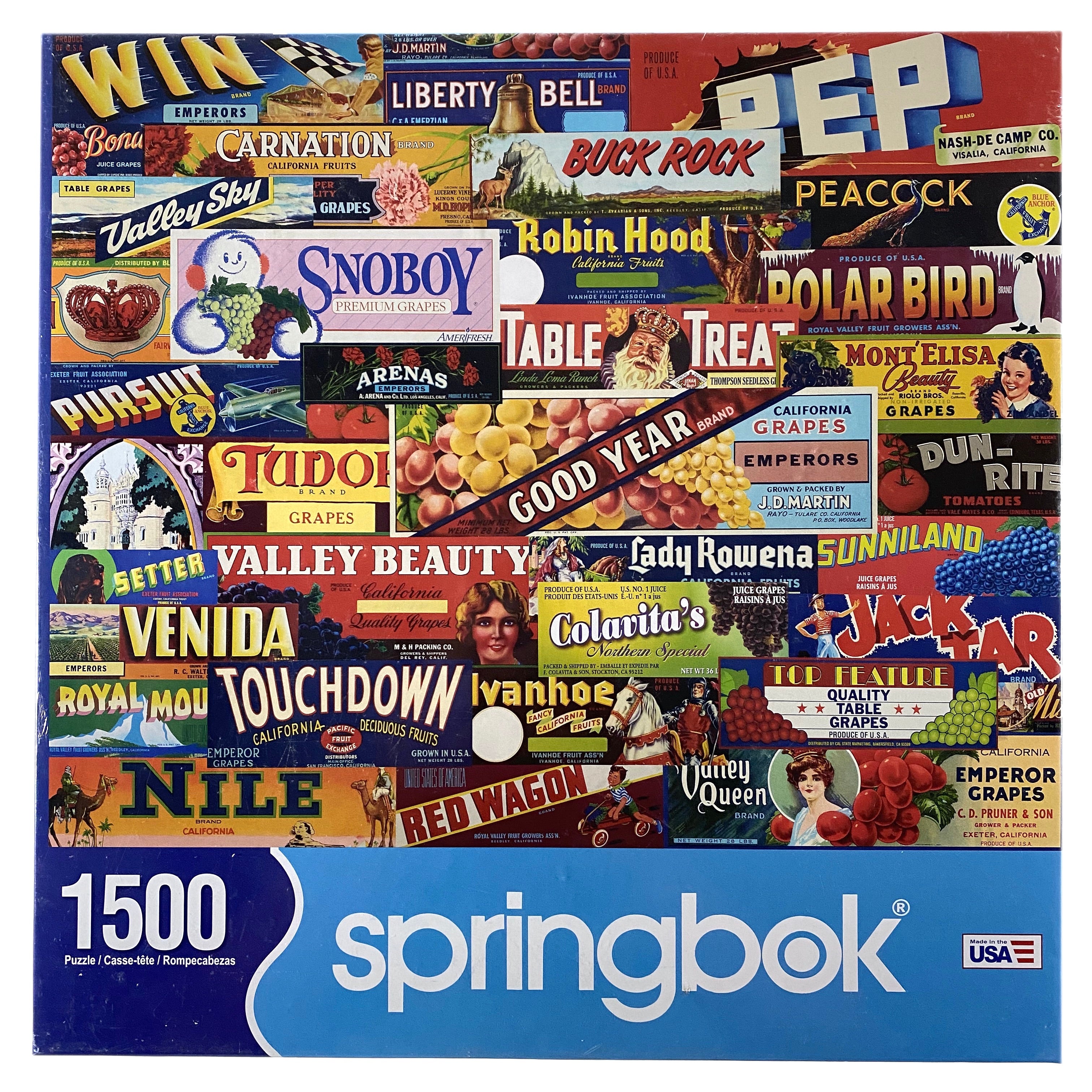 Table Treats 1500 Piece Puzzle