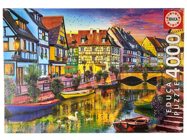 Colmar Canal, France 4000 Piece Puzzle    