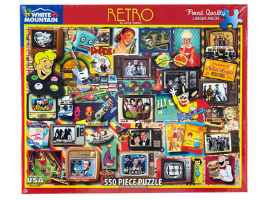 Retro 500 Piece Puzzle    