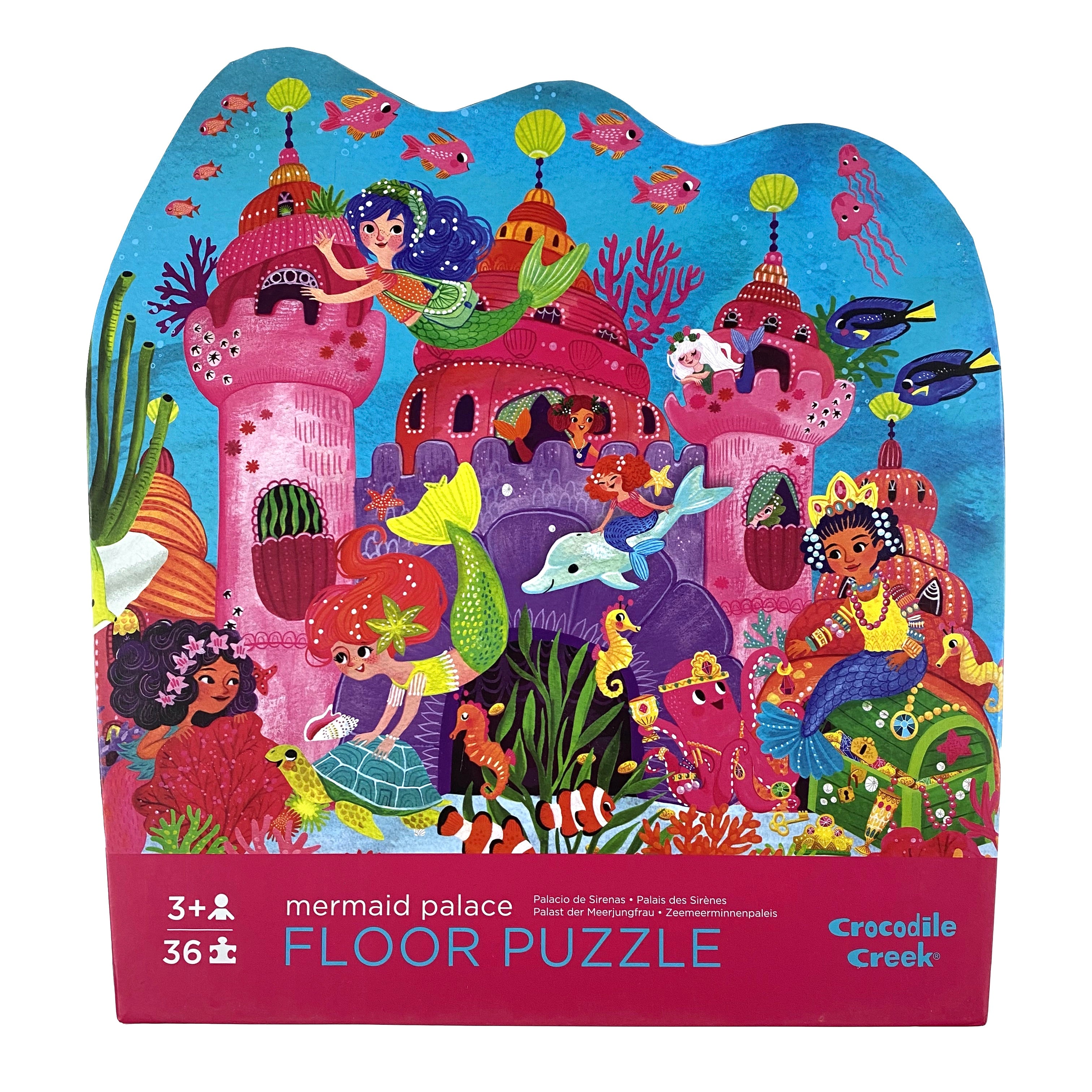 Mermaid Palace 36 Piece Floor Puzzle    