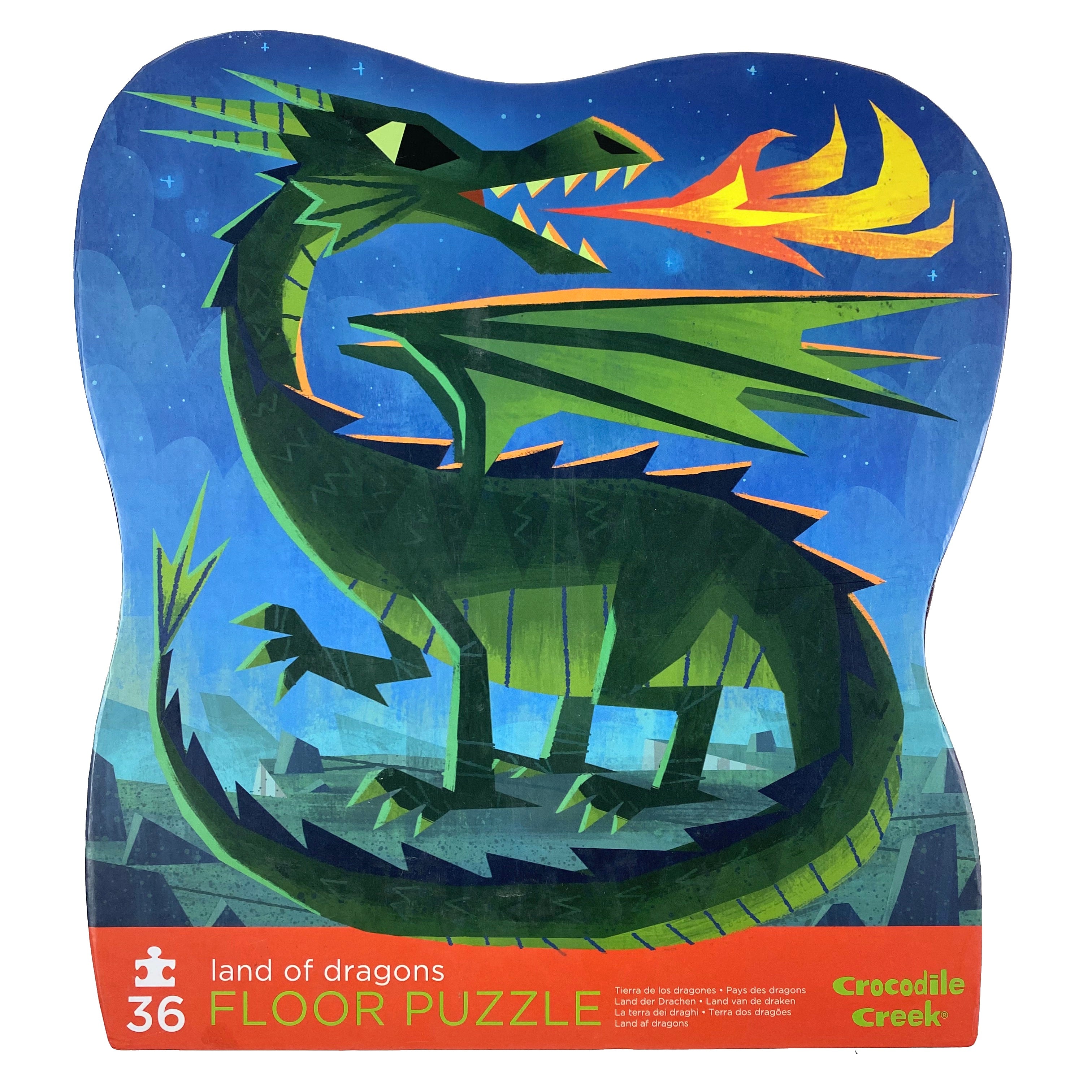 Land Of Dragons 36 Piece Floor Puzzle    