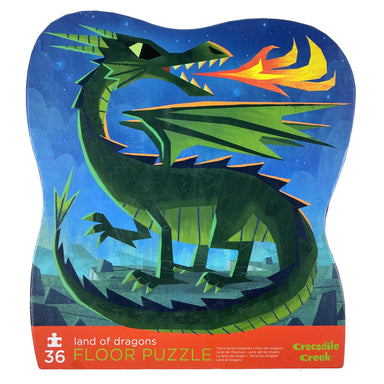 Land Of Dragons 36 Piece Floor Puzzle    