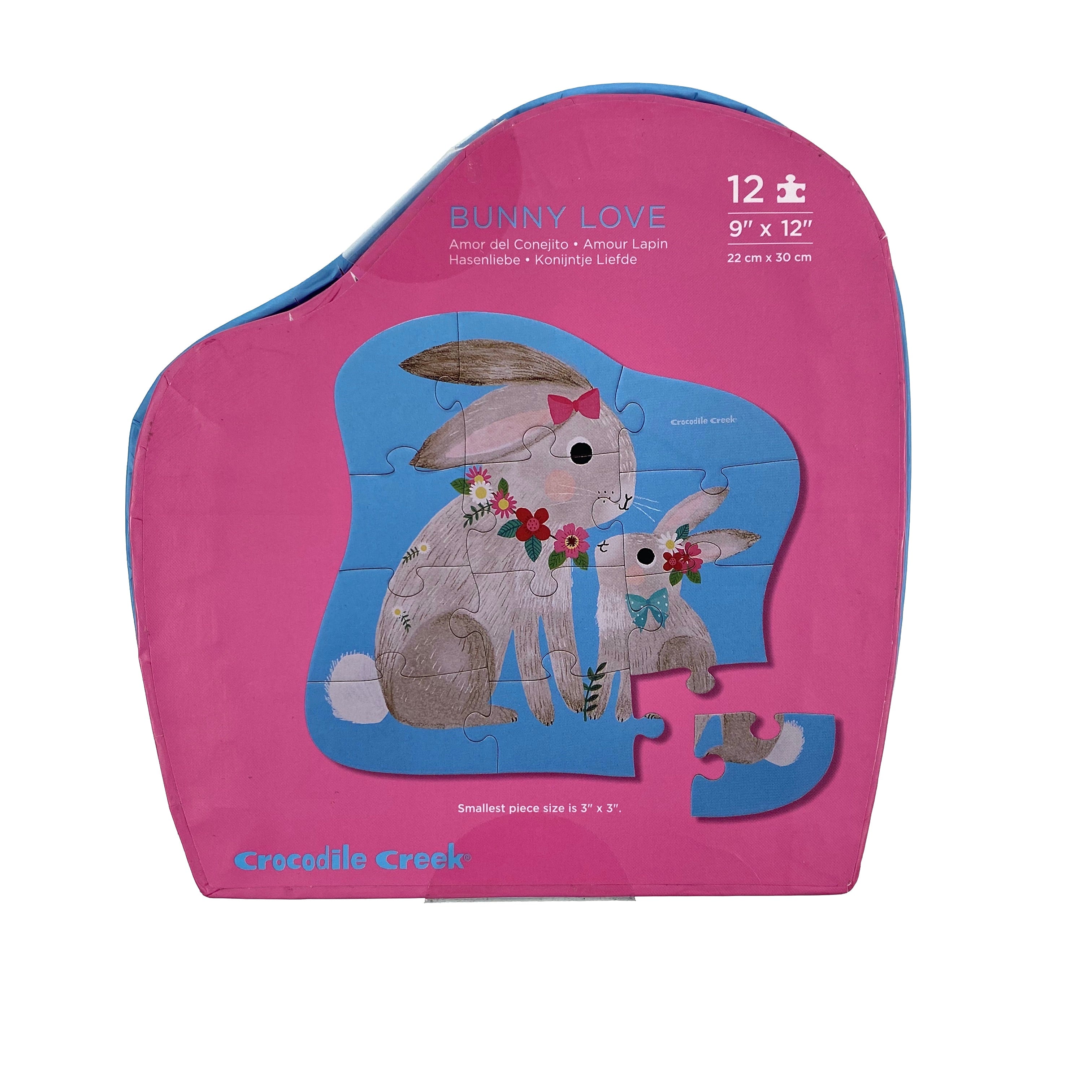 Bunny Love 12 Piece Puzzle    