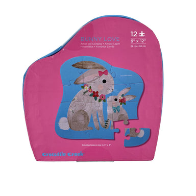 Bunny Love 12 Piece Puzzle    