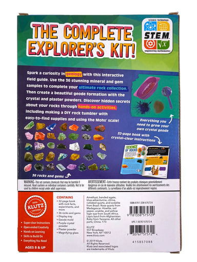 Klutz Maker Lab - Rocks, Gems & Geodes    