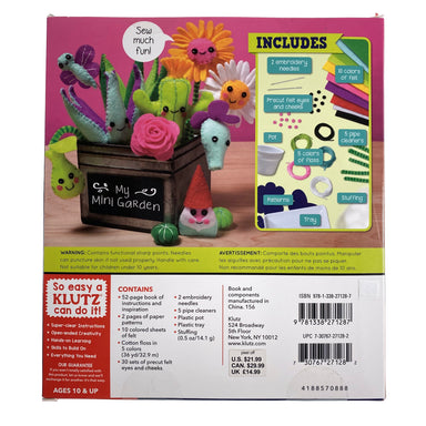 Klutz Sew Mini Gardens    