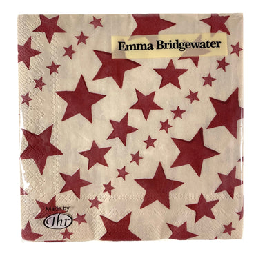 New Starry Skies Red Paper Cocktail Napkin    