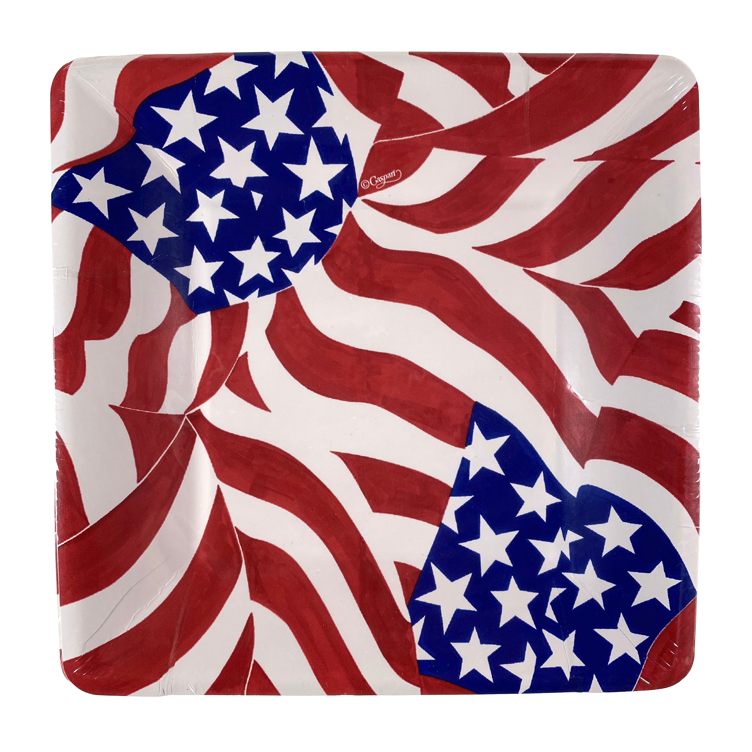 Americana Paper Salad or Dessert Plate    