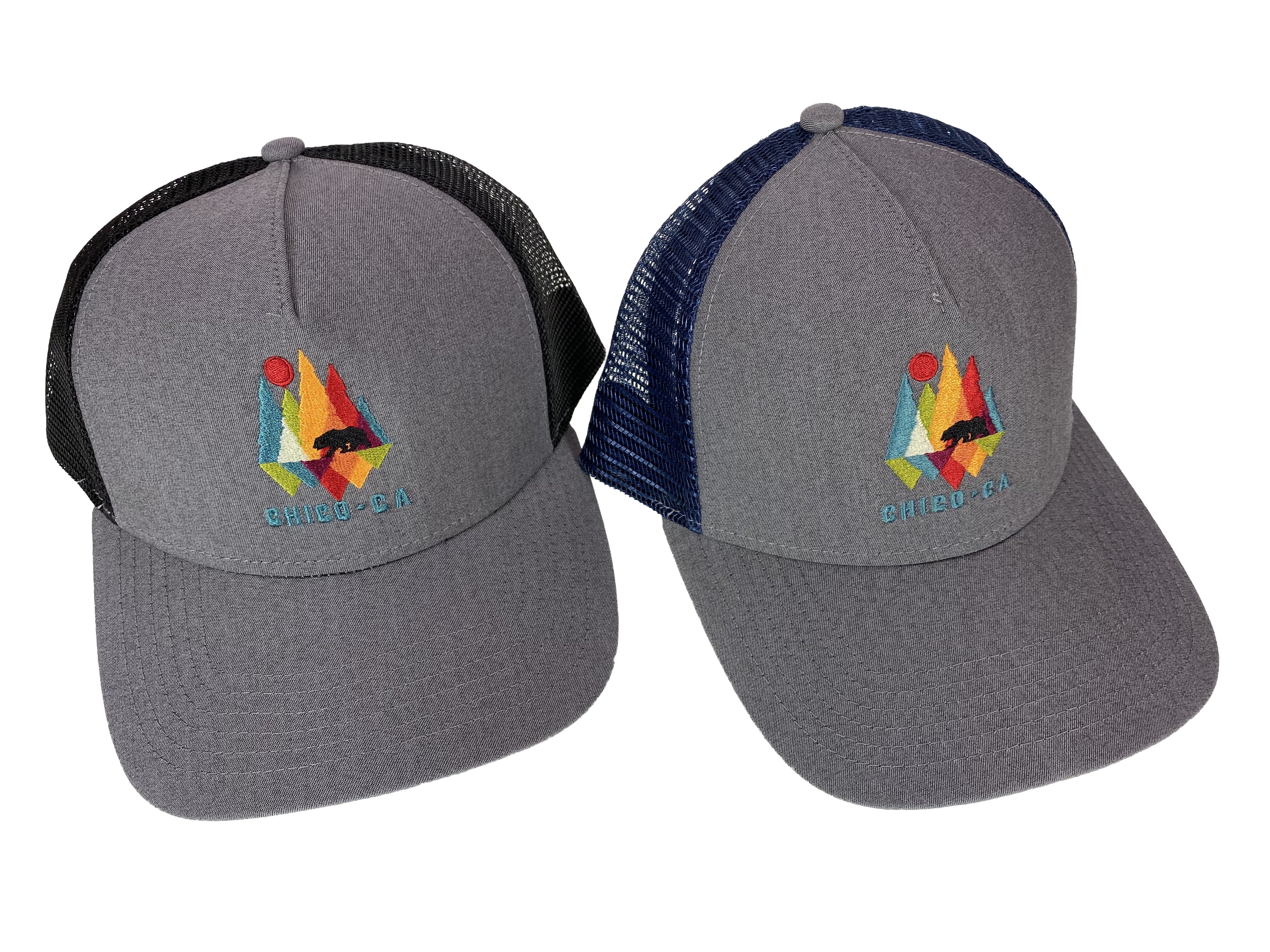Shard Pines Bear Chico Hat Trucker Snap Back    