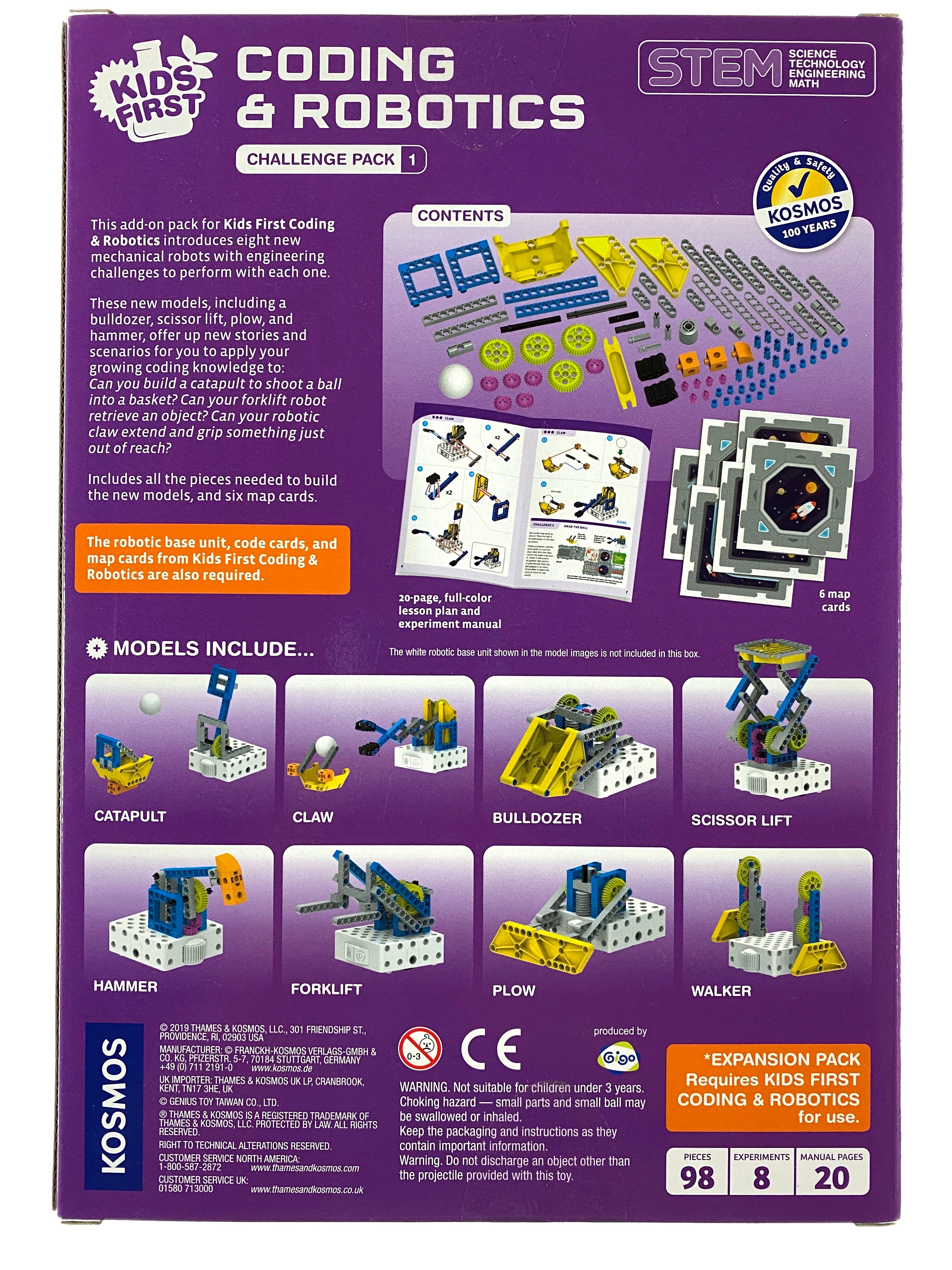 Kids First Coding & Robotics Challenge Pack 1    
