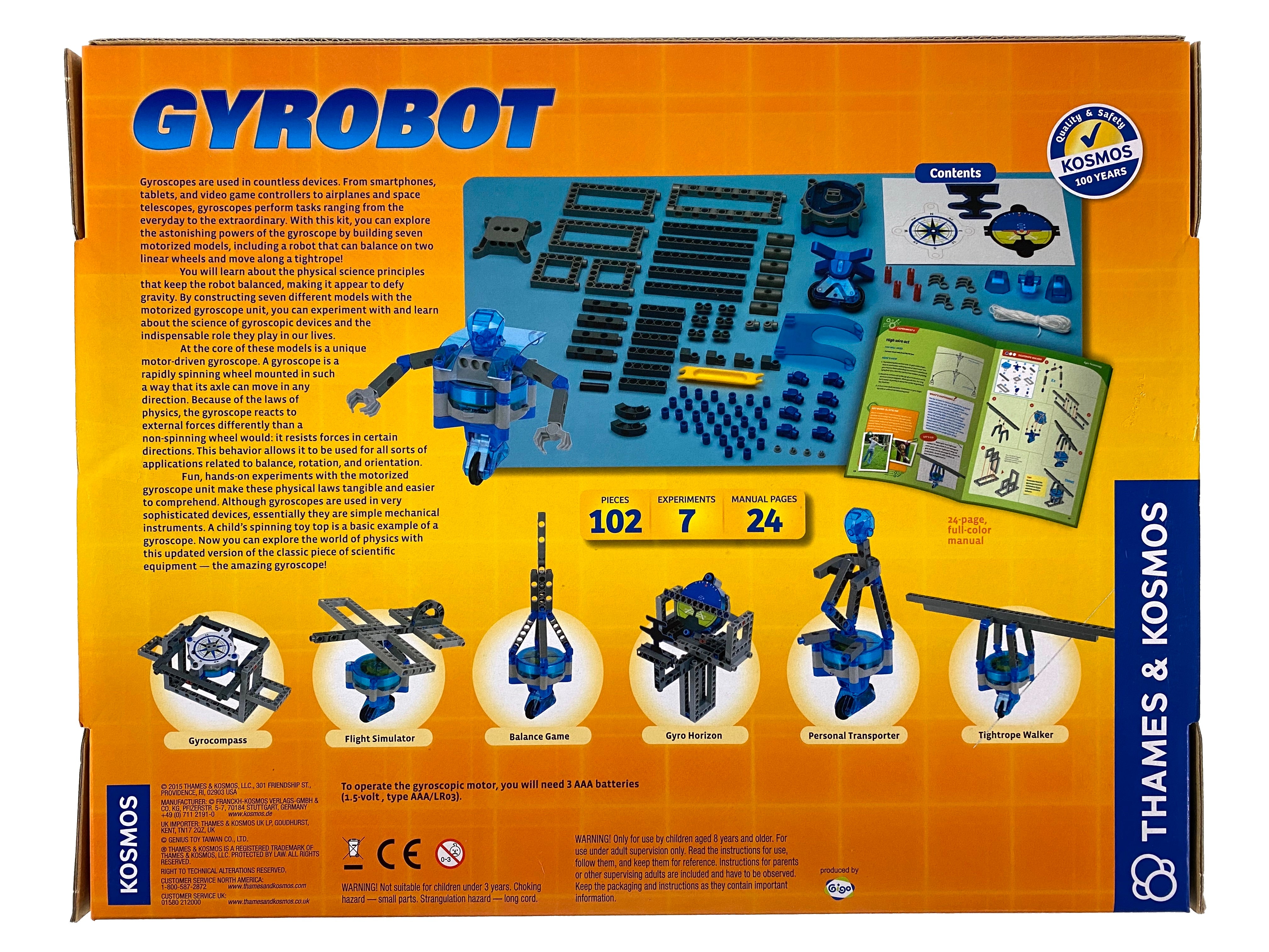 Gyrobot - The Science Of Gyroscopes    