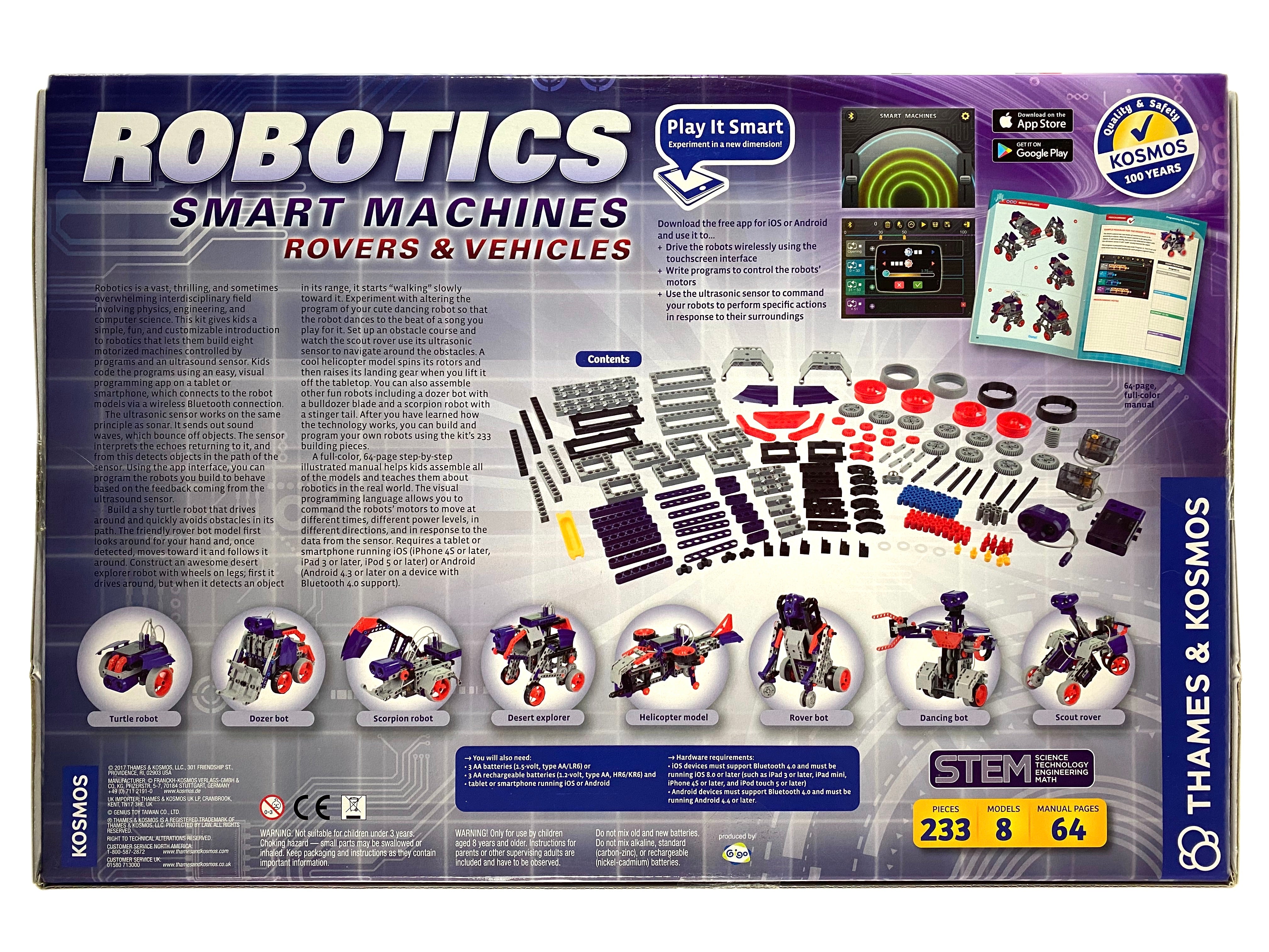 Robotics Smart Machines Rovers & Vehicles    